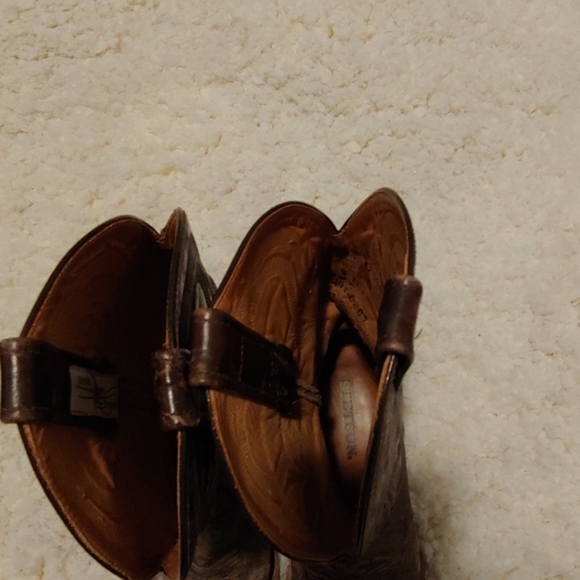 Men's size 9 Stetson cowboy boots - Picture 5 of 6